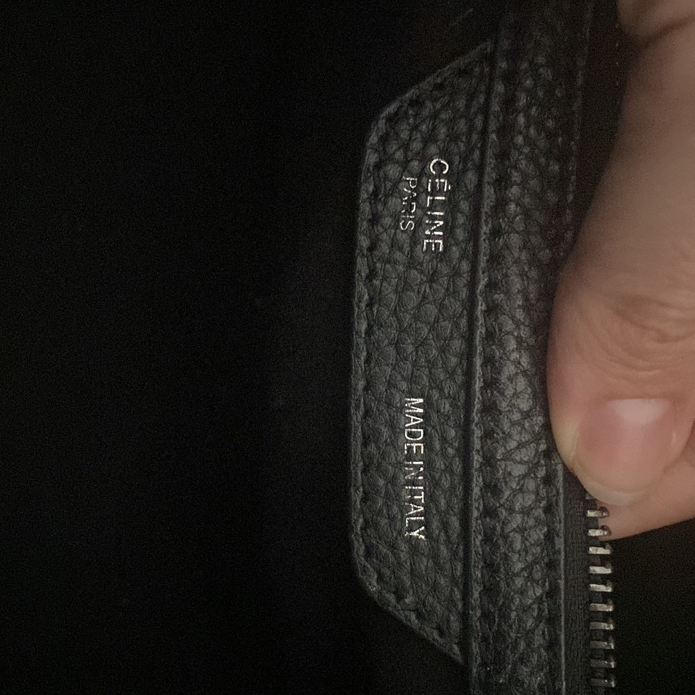 Authentic Celine Micro Luggage Handbag - image 2